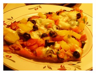 Homemade pizza