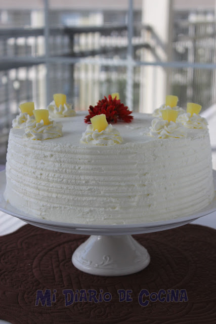 Torta ideal de piña para el Día de la Madre