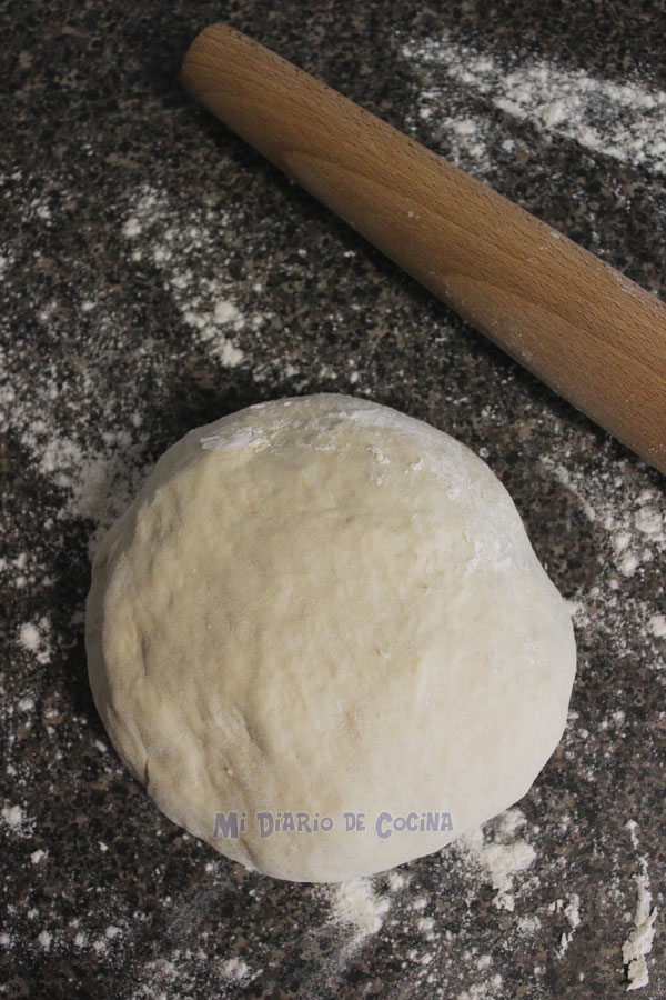 Base dough for pizza