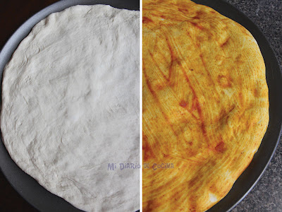 Masa base para pizza