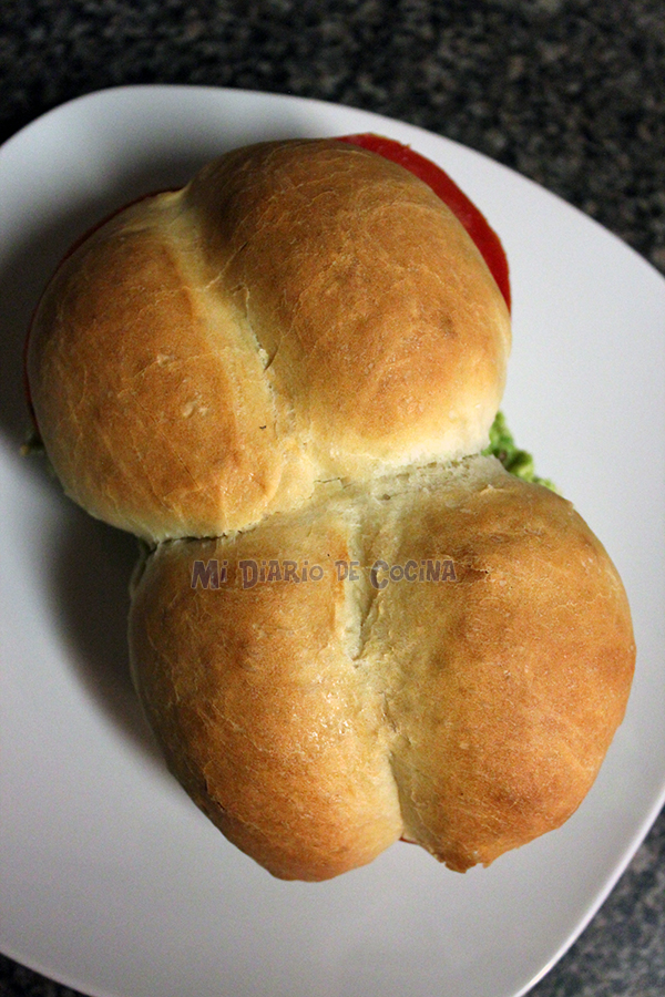 Pan marraqueta o pan batido - Sandwich