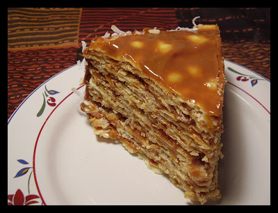 Thousand layer cake