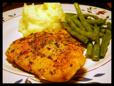 Baked salmon