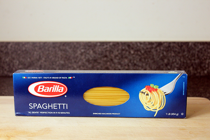 Barilla® Spaghetti with Chicken and Spicy Tomato Sauce