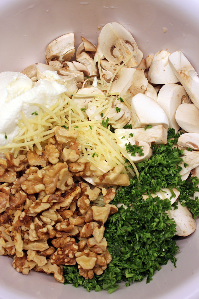 Mushroom pate - Ingredients