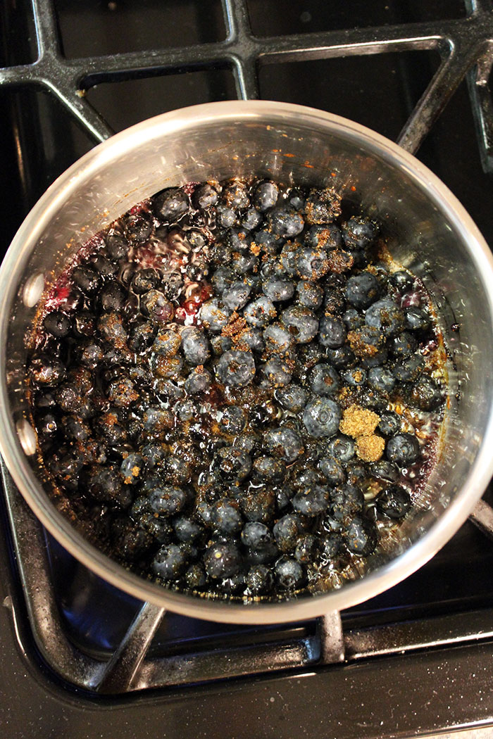 Blueberry mousse - Preparation