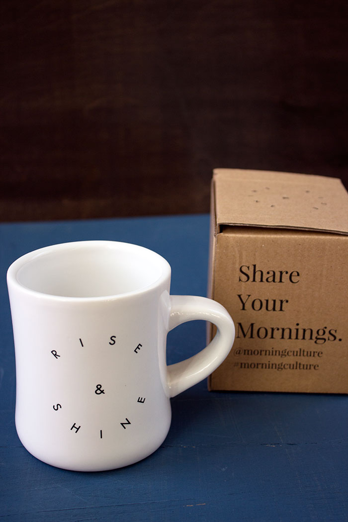 Morning Culture Rise & Shine Diner Mug