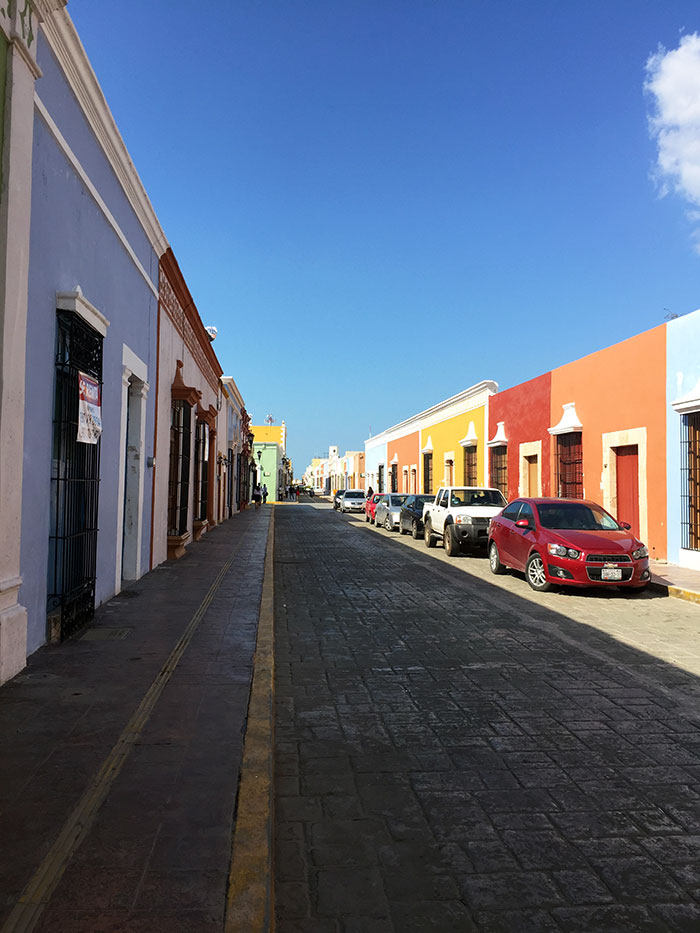 Calle 59, ciudad de Campeche, México