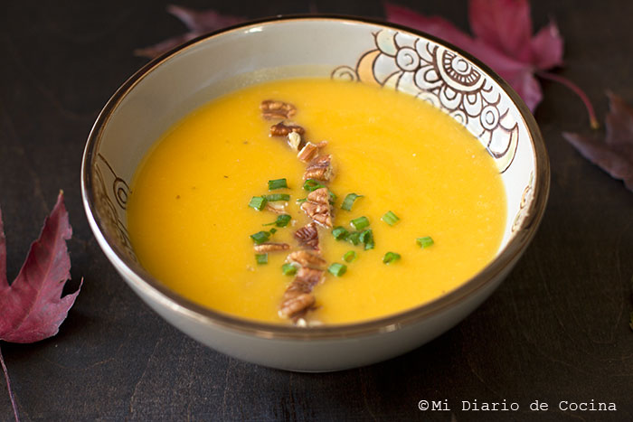 Pumpkin and pear soup