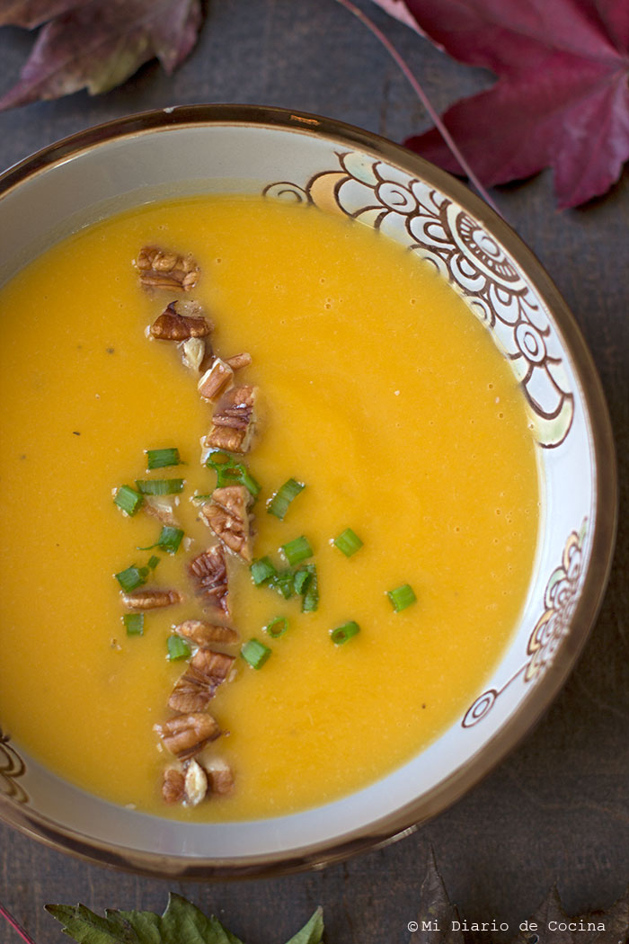 Pumpkin and pear soup