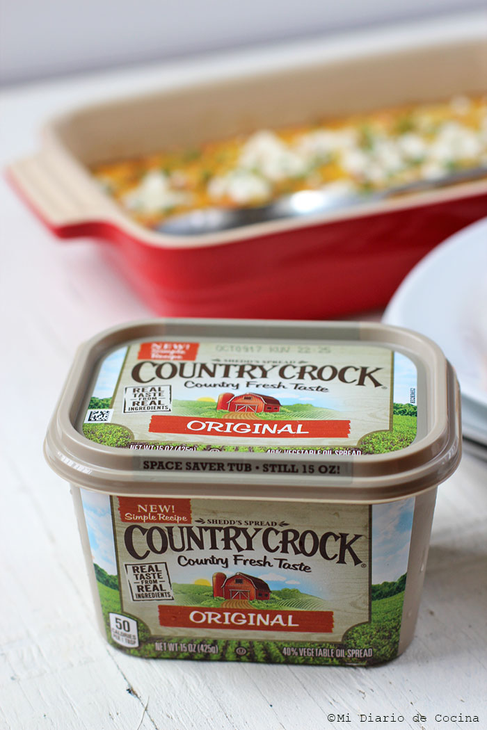 Huevos horneados con vegetales - Country Crock