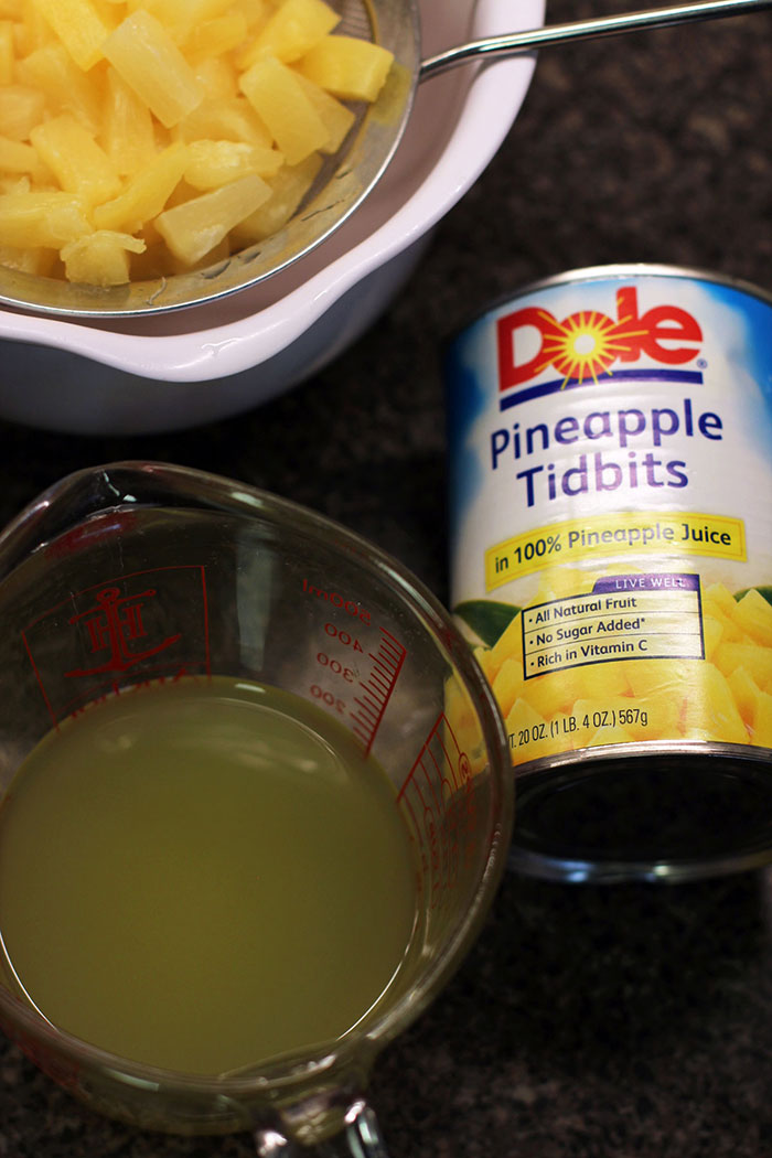 Pineapple and coconut flan - DOLE Pineapple Tidbits