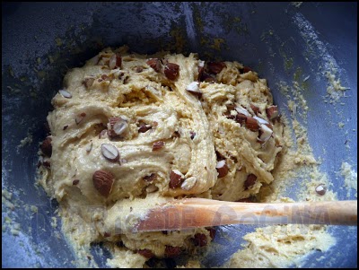 Biscotti de limón y almendras - Preparación