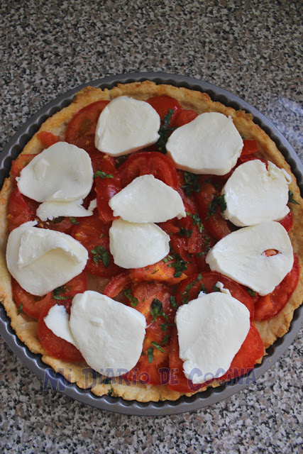 Pie de tomate - Relleno