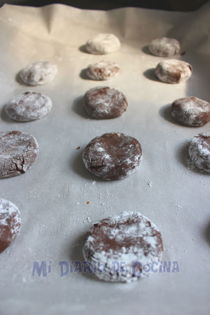 Galletas de chocolate - Preparación