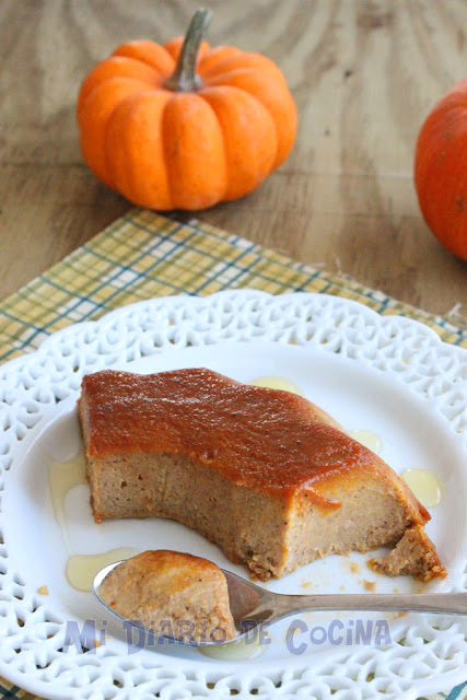 Flan de calabaza