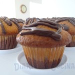 Cupcakes de vainilla y chocolate