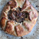Tarta rustica de peras