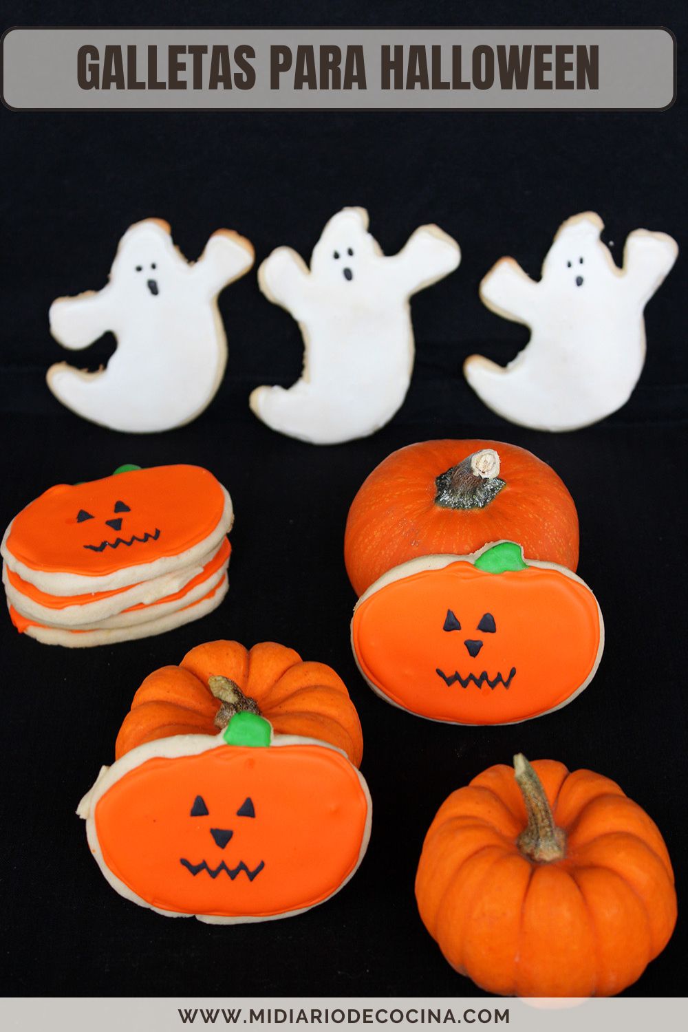 Galletas para halloween Galletas para halloween