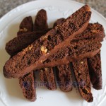 Biscotti de triple chocolate