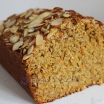 Queque de avena, zanahorias y almendras