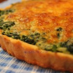 Quiche de espinacas y queso