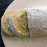 Rollo con crema de vainilla