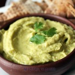 Hummus with avocado