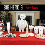 Big Hero 6 and party with friends