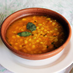 Porotos Granados (cranberry beans stew - Chilean recipe)