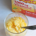 Orange granita with Emergen-C