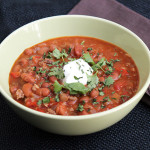 Chili con carne de res