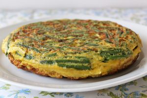 Tortilla de porotos verdes