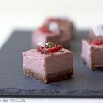 Cheesecake de frutilla vegano