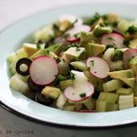 Ensalada de apio y palta (aguacate)