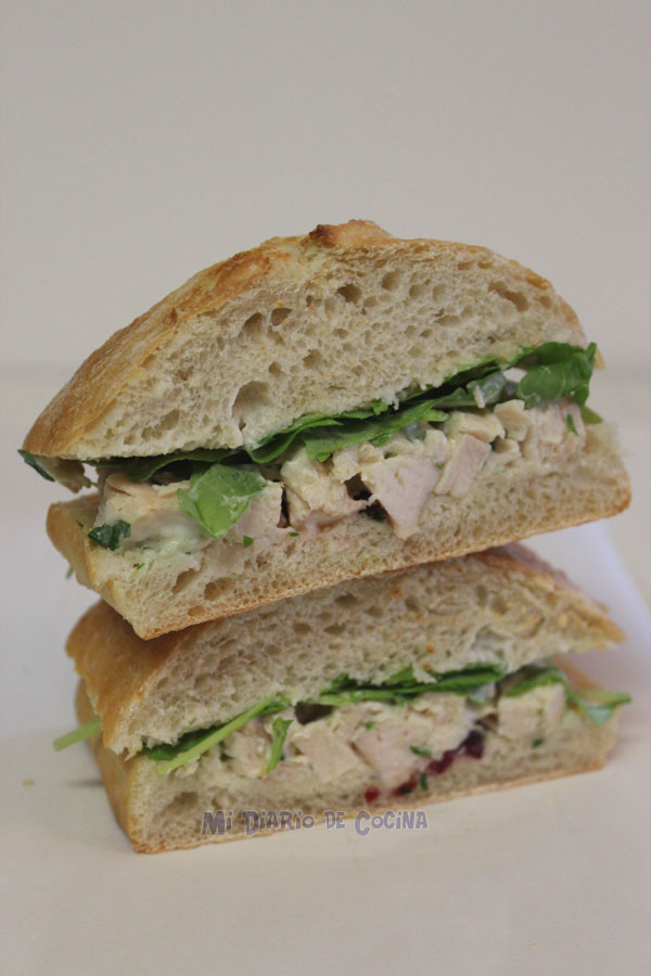 Sandwich de pollo – Mi Diario de Cocina