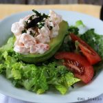 Cardinal Stuffed Avocado