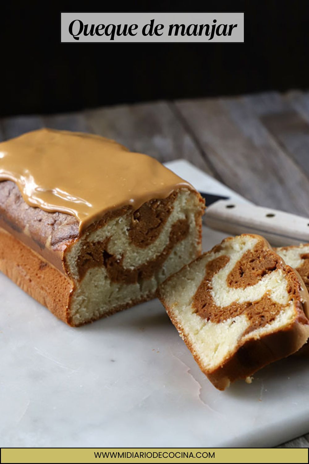 Queque de manjar