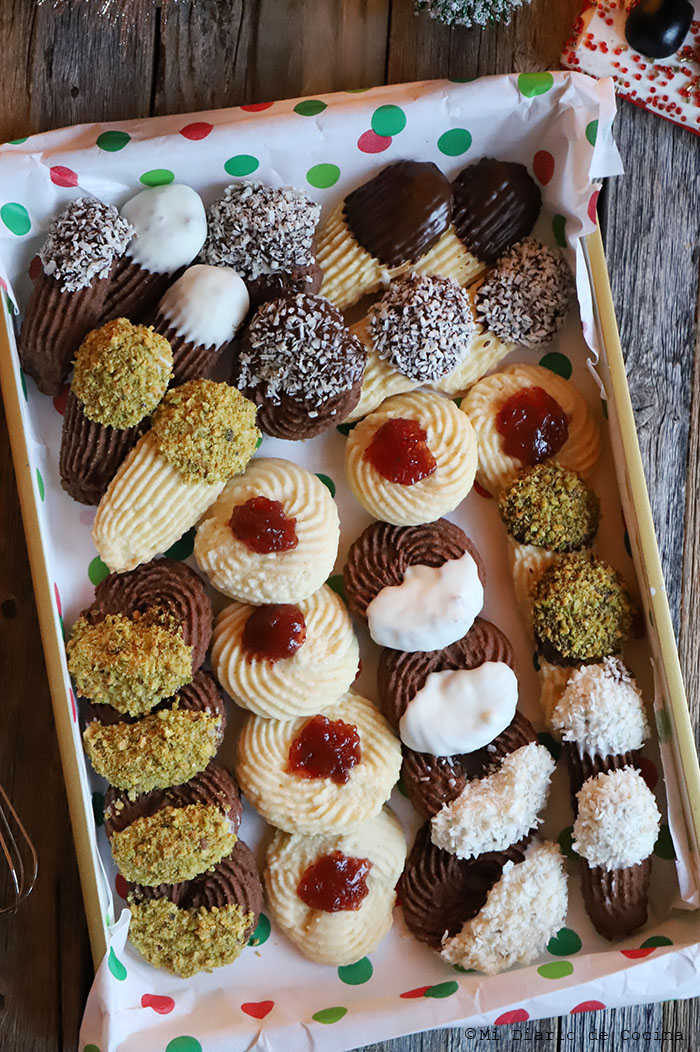 Assorted cookies for christmas