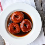 Picarones con salsa de chancaca