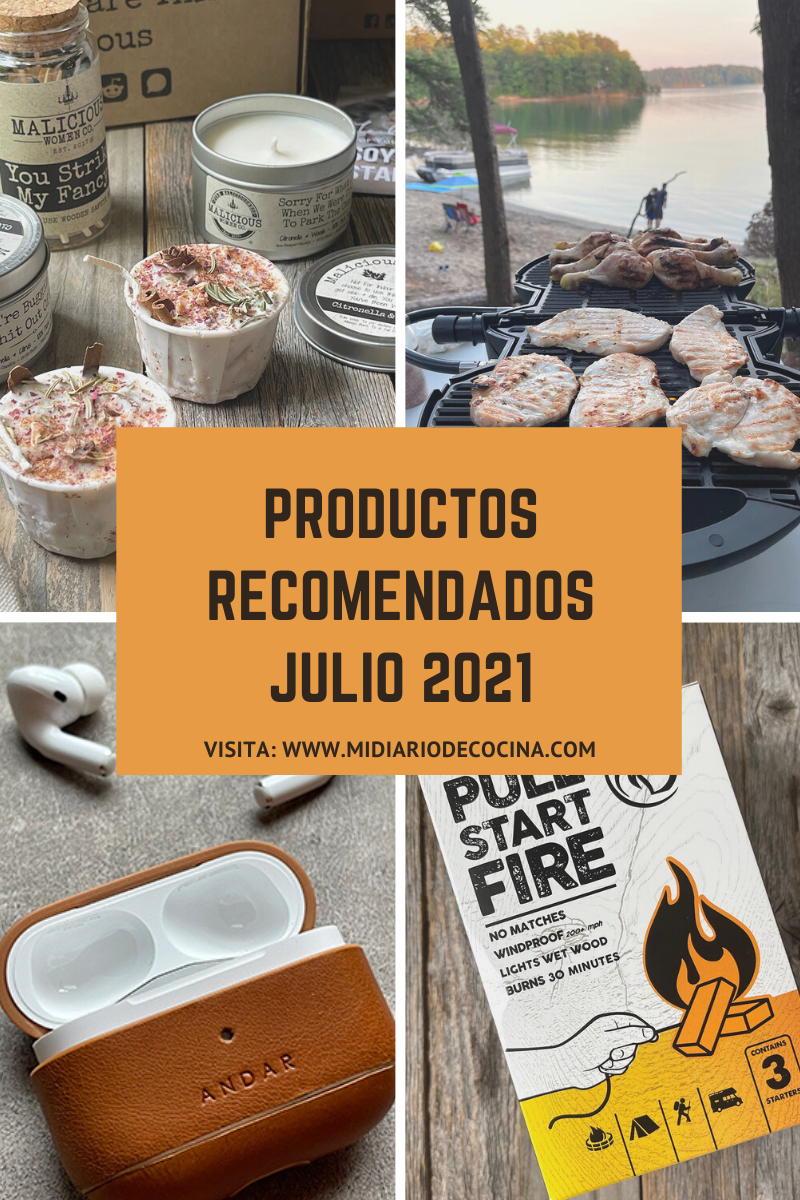 Productos recomendados Julio 2021