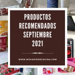 Recommended products September 2021