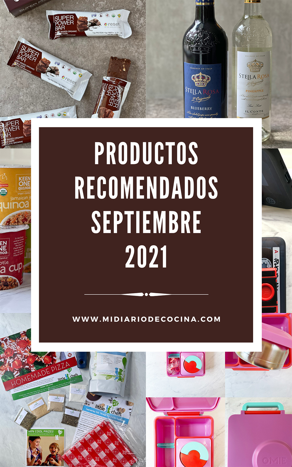 Productos recomendados septiembre 2021