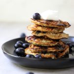 Pancakes de avena y banana