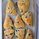 Scones de arándanos