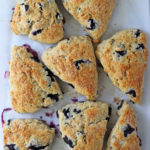 Scones de arándanos