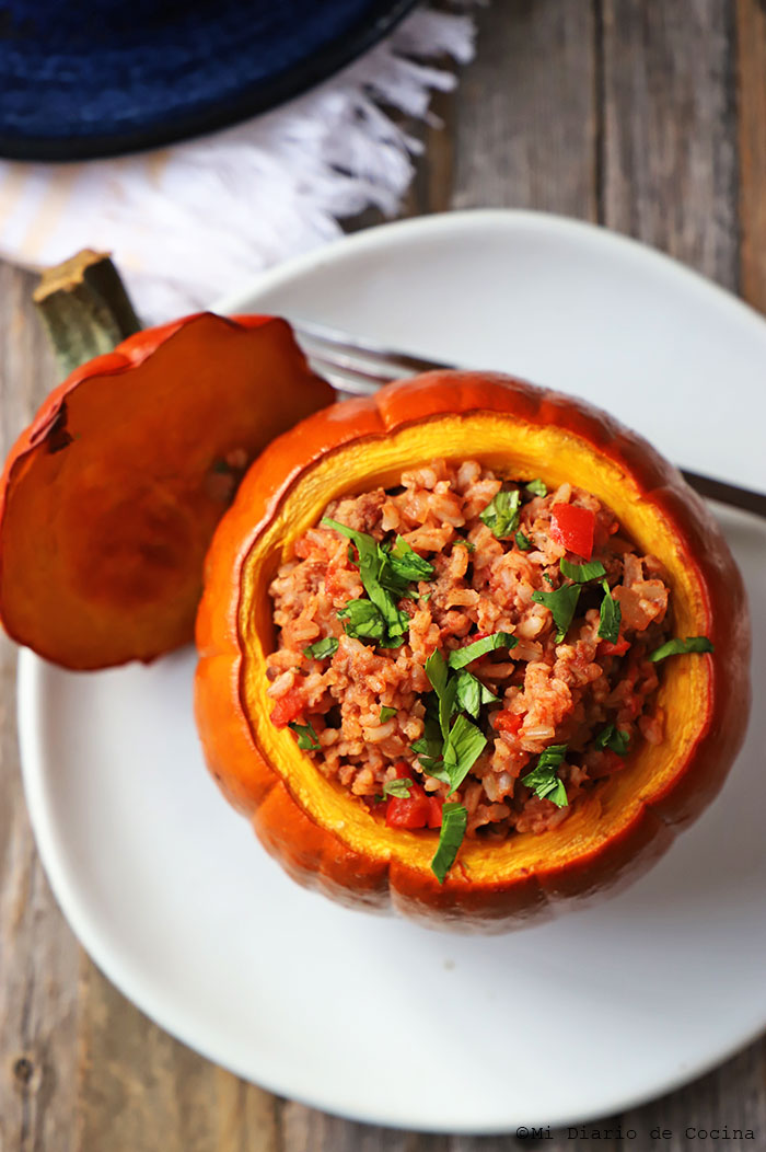 Calabazas rellenas