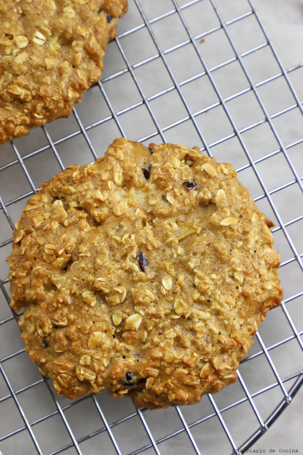 Galletas de avena y manzana para bebés - Recetas para mi bebé