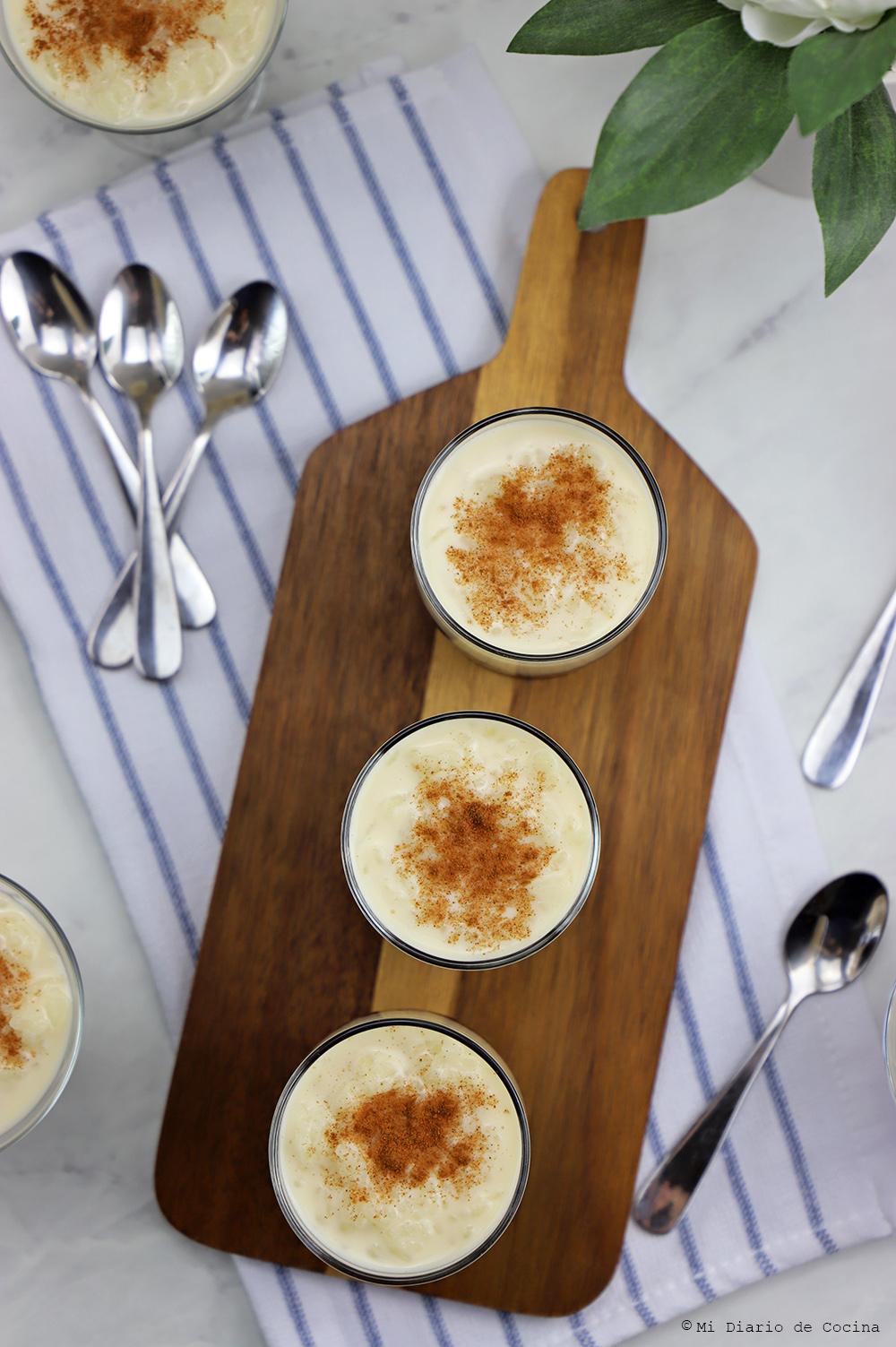 Arroz con leche y frutas - Gurmé