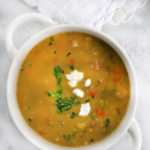 Sopa de arvejas